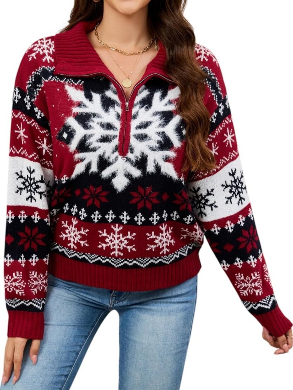 Cute Funny Ugly Christmas Sweater for Women & Men | Tacky Holiday Knitwear